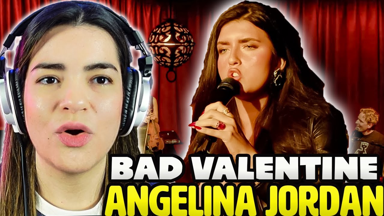 Angelina Jordan - BAD VALENTINE Live | REACTION