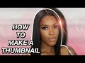 HOW TO MAKE THUMBNAIL FOR YOUTUBE ON iPHONE EASY