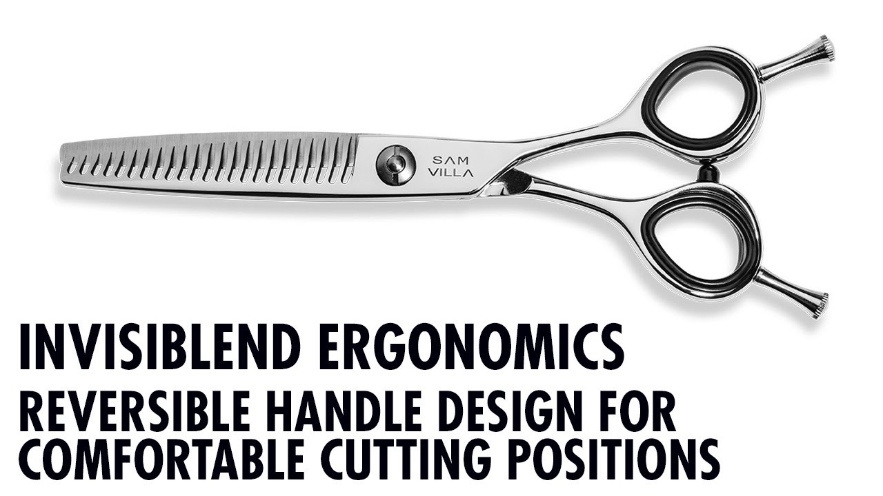 Sam Villa InvisiBlend Shear: Ergonomic Features & Benefits 