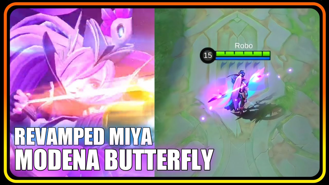 Mobile Legends: Bang Bang on X: #MobileLegends Miya Legendary Skin -  Modena Butterfly, comes with a exclusive avatar!  /  X