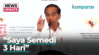 Cerita Jokowi saat Putuskan Indonesia Tidak Lockdown