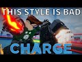 Shredding players with the charge style  untitled boxing game