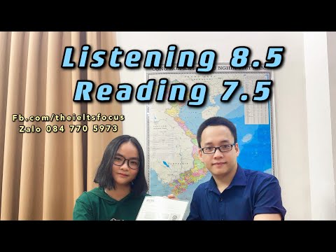 Video Chia sẻ IELTS Listening 8.5 từ học sinh lớp 12 THPT... - youtube