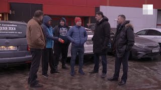 В Нижнем Новгороде прошла забастовка таксистов | NN.RU
