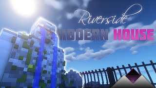 TINY BLOCKS! $Riverside$ DETAILED House in Minecraft - Chisel and Bits + Little Tiles Mod