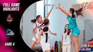 Bangkok Beasts Vs Siam Ravens | Varsity | GAME 4 Full Highlights | GYBL THAILAND SEASON 1