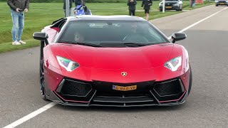 Best Of Lamborghini Sounds 2023 ! Gintani Aventador Svj, Twin Turbo Huracan, Countach Lpi 800-4