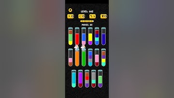 Map 642 Solution||Color Water Sort 3D!