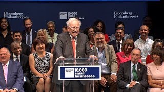 Warren Buffett Shares Advice With Small Business Owners