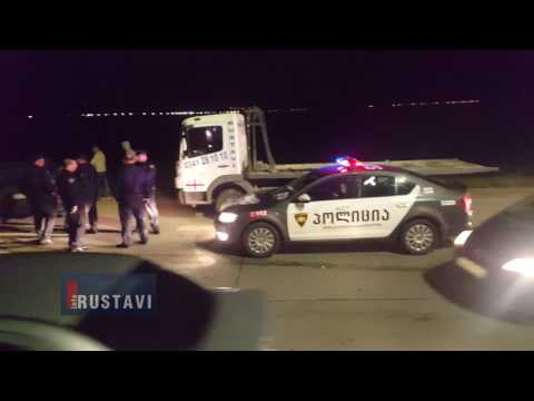 ავარია ავტობანზე, ერთმანეთს ოპელის მარკის ავტომობილები დაეჯახნენ