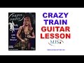 Crazy Train Randy Rhoads Ozzy Osbourne Full Guitar Lesson by Marko Coconut