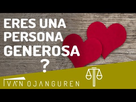 Video: Cómo Desarrollar La Generosidad En Un Hombre