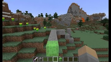 Minecraft 14w02c Slime blocks fun