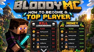 How i become a top player in public smp 🤯||bloodymc #publicsmp #minecraft #livestreamed 