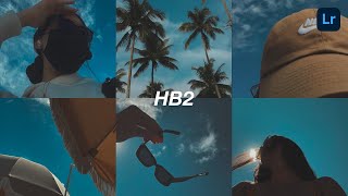 Hb2 Sky Aesthetic Filter Preset - Free Lightroom Aesthetic Tone Preset Free Download