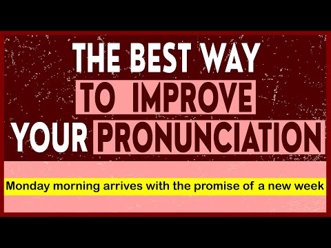 видео: Reading - Improve your pronunciation in English (016) #learnenglish #pronunciation #activelistening