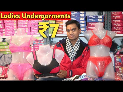 Ladies Undergarments Shop Wholesale Delhi, Cheap Bra Panty Shop Sadar  Bazar