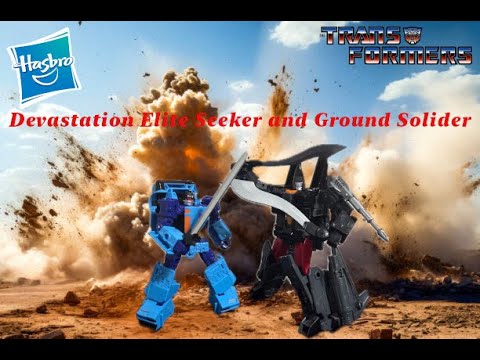 Transformers Devastation Elite Seeker and Ground Solider