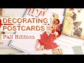 Decorating Postcards for Fall 🍁 | WithLoveTjascha