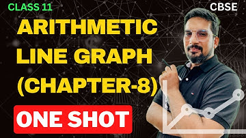Arithmetic line graph (One shot)  | Time series line graph | Chapter 8 statistics |Class 11