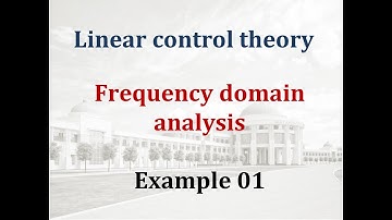 Frequency domain analysis - Example 01