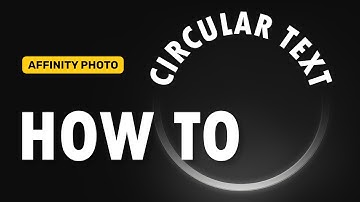 Struggling with Circular Text? This Simple Design Tip Fixes It - Affinity Photo
