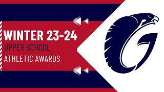 Upper School Winter Athletic Awards 2023-2024