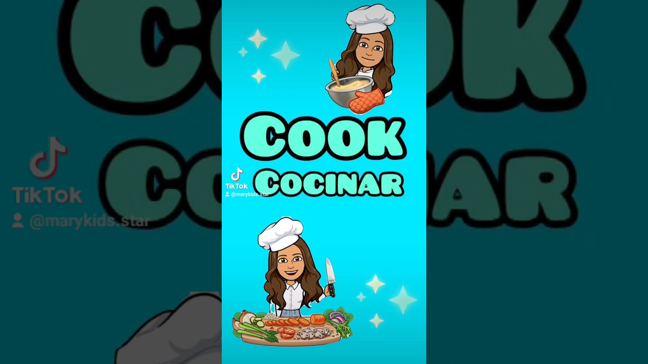 Cómo se dice cocinar en ingles. - YouTube