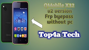 Qmobile X32 v2 Google account frp lock byepass