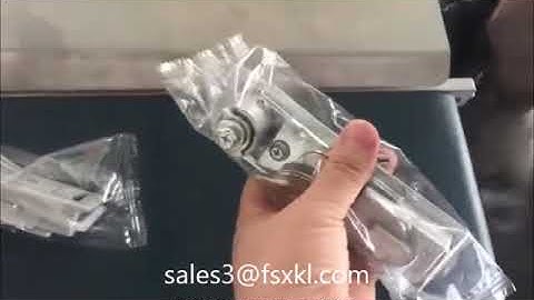 3 servo hardware packing machine，eletric part flow packing machine, horizontal packing machine
