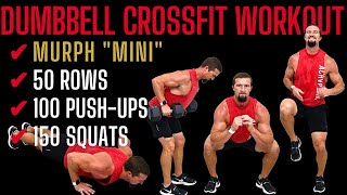 Dumbbell Crossfit Workout - Mini Murph Crossfit Workout at Home screenshot 5