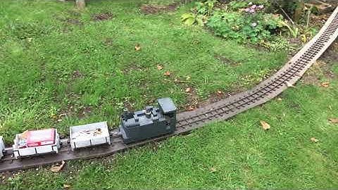 Garden Railway first trial runs