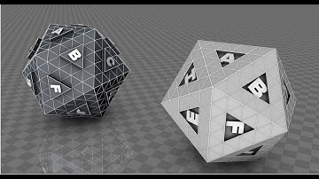 Platonic Design using Polygon Selection making in Cinema 4D Tutorial