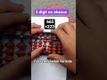 #abacus 3 digit #mental math 3 digit #shorts #math trick #brain boost