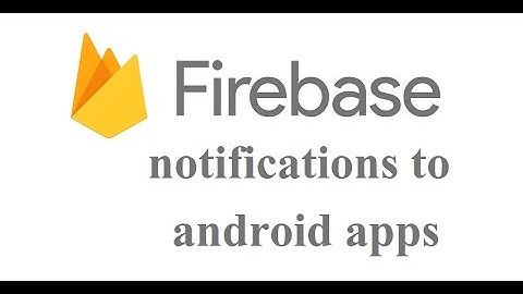 How to send notification to Android app using firebase console
