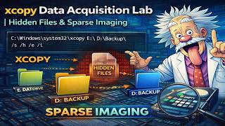 xcopy Data Acquisition Lab | Hidden Files & Sparse Imaging
