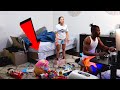 Making The House A mess and Blaming It On The Kids - Prank On wife