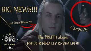 MASSIVE REVEAL!! Haldir, Marchwarden of Lórien (IMPORTANT!!) - Epic Character History