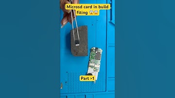Microsd card fiting inside in keypad mobile😱😱part 1 #tecnology #mobilereparing #tech