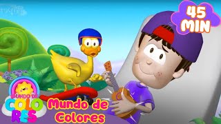 45 MIN | Mix Canciones Infantiles Biper 2024✨| Mundo de Colores