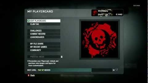 Black Ops Emblem Tutorials: Gears of War COG Logo