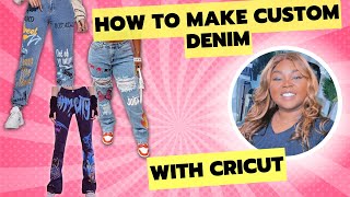 How I Made Customized Denim Jeans