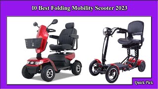 ✅ The ULTIMATE Folding Mobility Scooters of 2023  Which ONE Will You Choose?