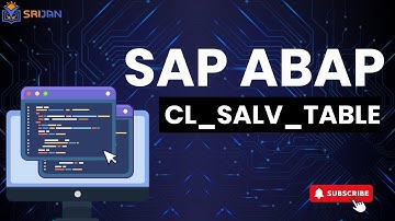 42. ALV by Using CL_SALV_TABLE