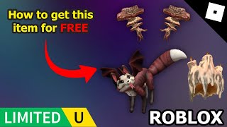 FREE ITEMS LIMITED - HOW TO GET FREE ITEM Roblox Phantasmal Fox in Halloween Spotlight