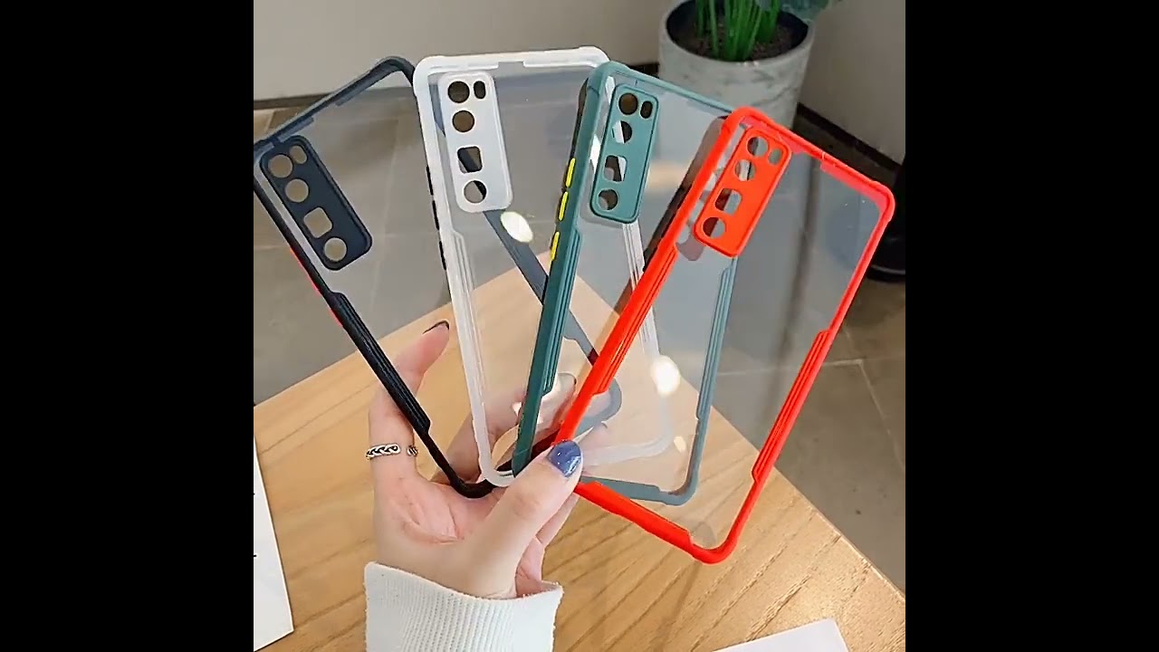 Transparent PC + TPU Case