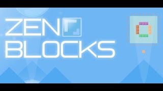 Zen Blocks - An Original block puzzle game using elements of match 3 and Tetris screenshot 4