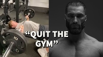 "Quit the gym if you can’t bench 60Kg"