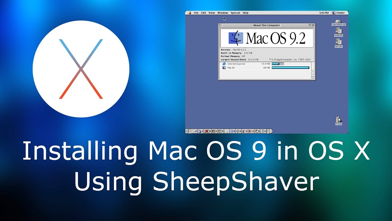 mac os 9 emulator for mac os sierra