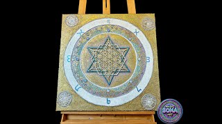 Star Of Life And Destiny Energetic Painting For Spiritual Growth Magic Soma Pic0003